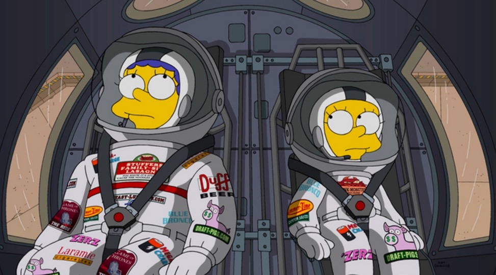 'The Marge-ian Chronicles': 'The Simpsons' Riffs on Private Mars Colonization